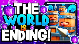 HOW?! ROYAL RECRUITS DECK = TOP LADDER? IS THE WORLD ENDING?