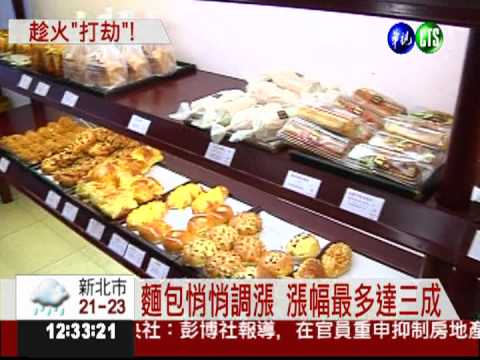 小麥價格下跌 麵包店照樣漲價