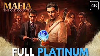 Mafia: The Old Country - Full Game 100% Platinum (Hard) Longplay Walkthrough PS5 Pro - No Commentary