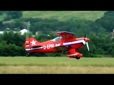 Pitts S 1E - Patric Leis - Amazing Aerobatic Display - Airshow Gelnhausen 2016