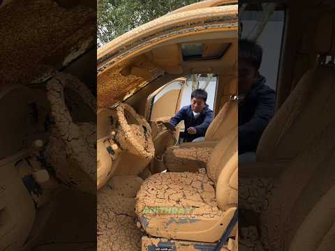 Dad Turned a Muddy Car Into the Perfect Birthday Gift! 🚗🎁 #shorts