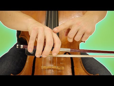 How to HOLD a CELLO BOW PROPERLY - a beginner cello Lesson | Basics of Cello