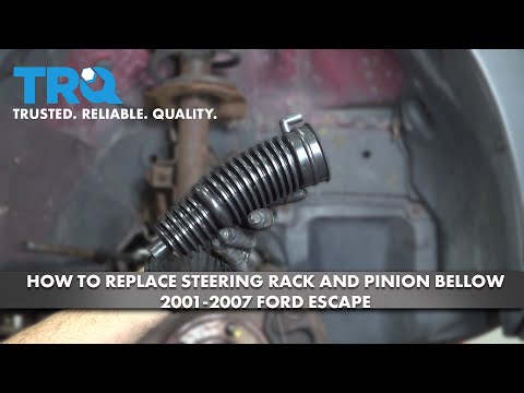 How to Replace Steering Rack and Pinion Bellow 2001-2007 Ford Escape