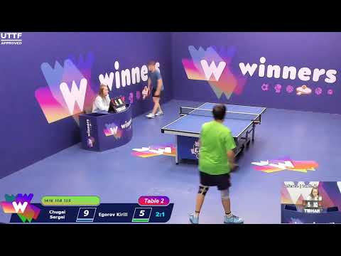 WINners CUP table 2  05.10  Chugai Sergei - Egorov Kirill 19:30