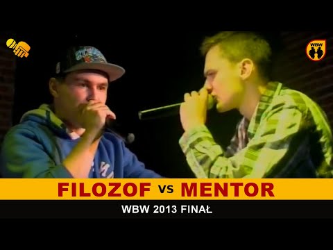 Mentor 🆚 Filozof 🎤 WBW 2013 Finał (freestyle rap battle)