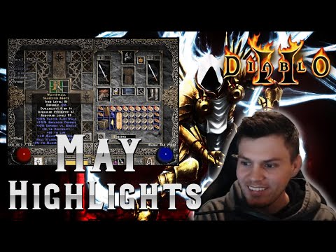 May Diablo 2 Stream Highlights - Perfect Hoz!!!