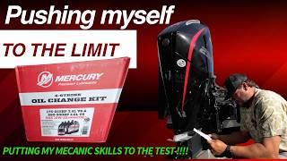 The easiest way to Change Oil in your Mercury Outboard