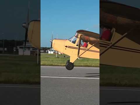 Faster Than a Cub #taylorcraft #aviation #pilot #tailwheel #taildragger