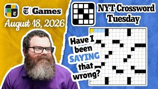 Learning Crossword Week 115 | NYT Crossword Tuesday August 18, 2026
