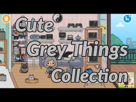 Grey Items Collection And Where To Find Them | Toca Life World | Toca Boca