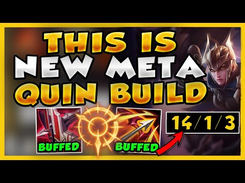 RANK 1 QUINN SHOWS YOU HOW TO DOMINATE WITH THIS NEW BUILD (1V3 GOD MODE) - League of Legends