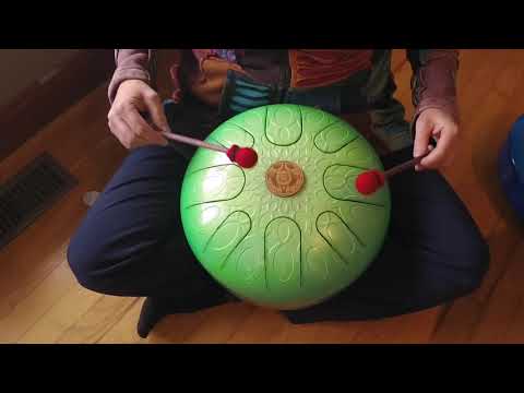 12" 8 Note Primordial  E minor Diatonic Kindred Spirit Tongue Drum