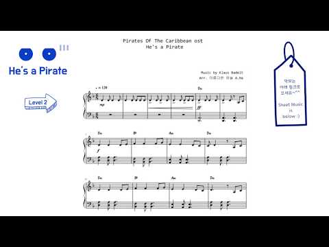 楽譜 パイレーツオブカリビアン He S A Pirate 彼こそが海賊 Level 2 By A Ha 楽譜 パイレーツオブカリビアン He S A Pirate 彼こそが海賊 Level 2 By A Ha