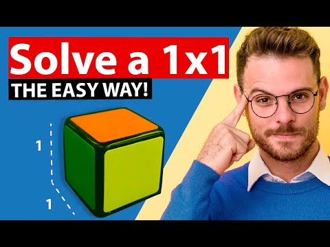 Solving a 1x1 Rubik's Cube | Beginner Method