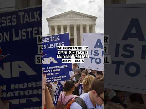 Millions face higher health costs after Senate rejects rival ACA proposals