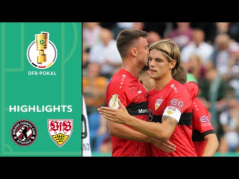 Stuttgarter Torfestival | BFC Dynamo - VfB Stuttgart 0:6 | Highlights | DFB-Pokal 1. Runde