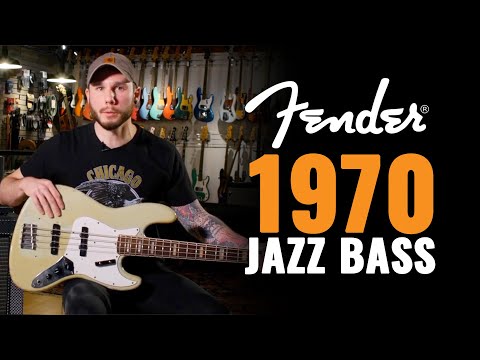 1970 Sonic Blue Fender Jazz Bass | CME Vintage Demo | Mike Larsen