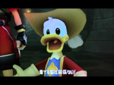 Kingdom Hearts 3D Cutscene 116 - Sora Country of the Musketeers 6