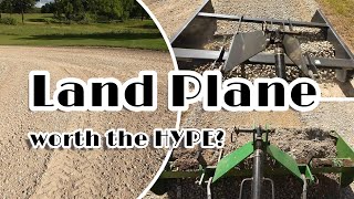 Box Blade vs Land Plane