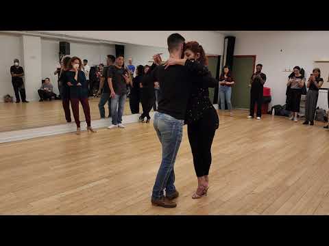 Argentine tango workshop - Sacadas: Moira Castellano & Javier Rodriguez  - Grisetta