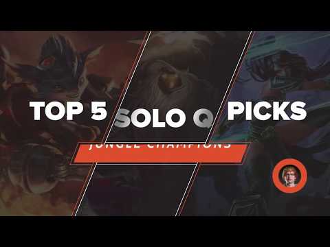 Top 5 Best Solo Queue Junglers with Pro LoL Player Cloud9 Meteos