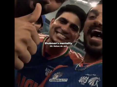 Shubman Gill is that friend who won't stop hyping bestfriend's success😁🧿🫶🏻 #abhisheksharma #gill