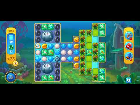 @Fishdom Win on Super Hard Level 9755, Lose on Normal Level 9756 😅