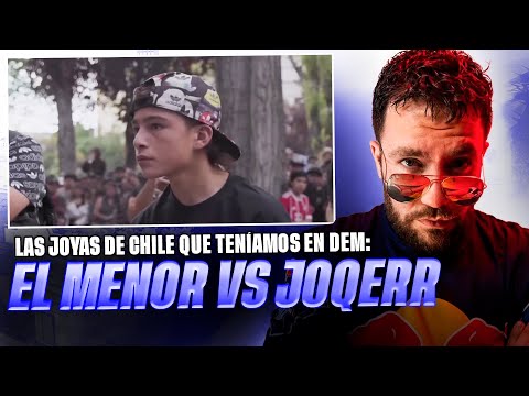 EL MENOR VS JOQERR EXPLOTÓ LA HISTORIA CHILENA *EL MEJOR UNDER DEL MUNDO* Reacción