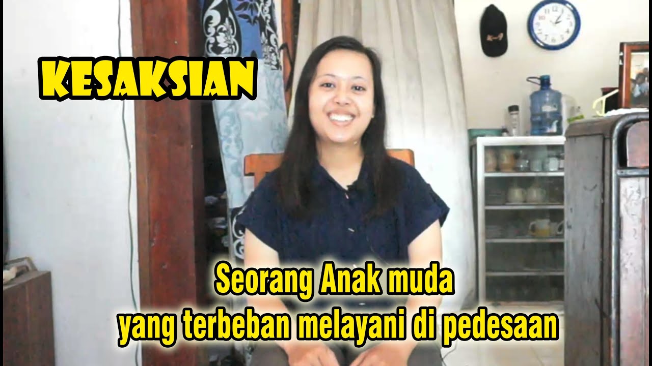 KESAKSIAN SEORANG MUDA YANG MAU MELAYANI DI PEDESAAN