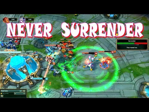 NEVER SURRENDER!!!  Preseason 8 New Runes.... Teemo Vs Darius Top.
