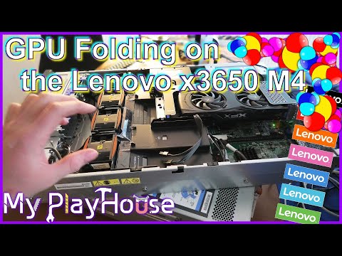 Have a AMD RX 480 running in a Lenovo x3650 M4 - 955