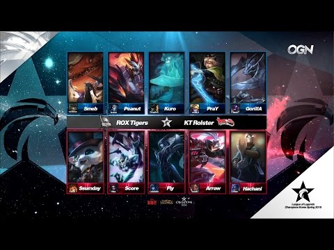 KT vs ROX Game 2 Highlights - KT ROLSTER vs ROX TIGERS - LCK Week 2 - SPRING 2016