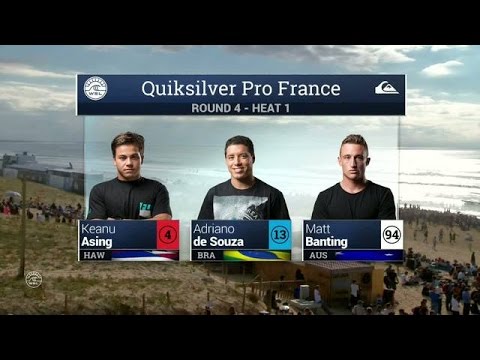Quiksilver Pro France: Round Four, Heat 1