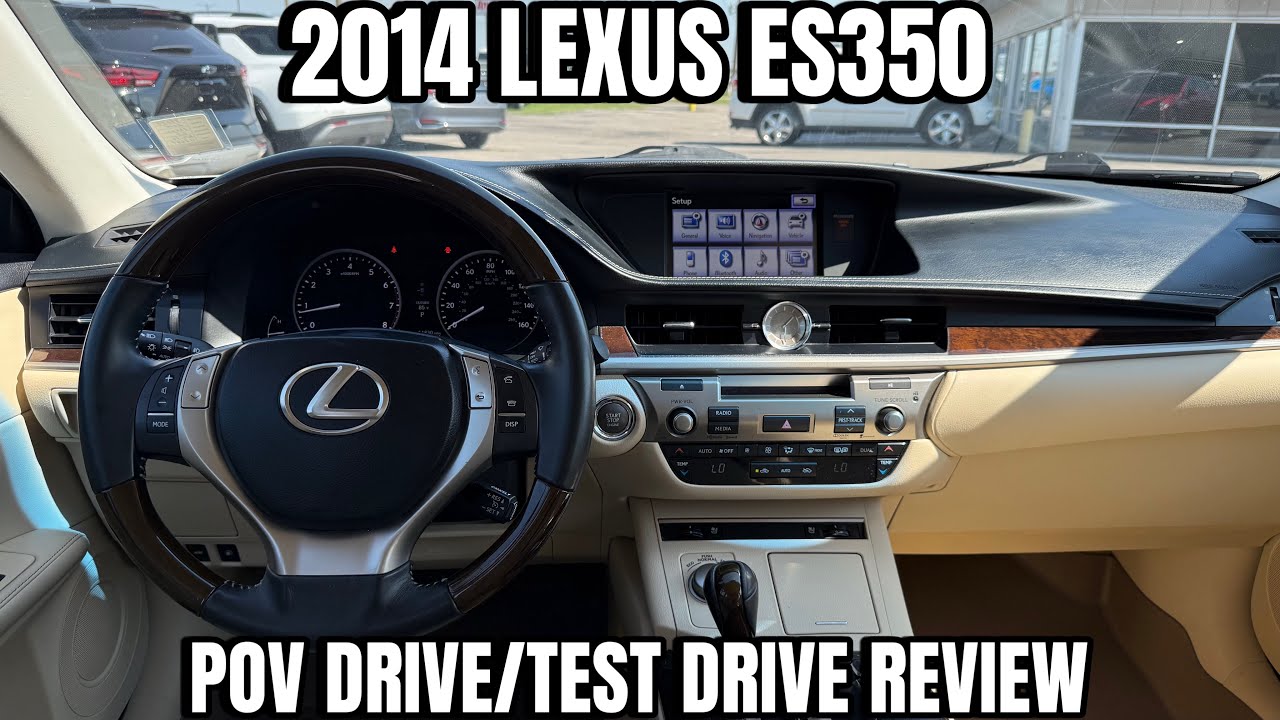2014 Lexus ES350 POV Test Drive/Driving Impressions Review