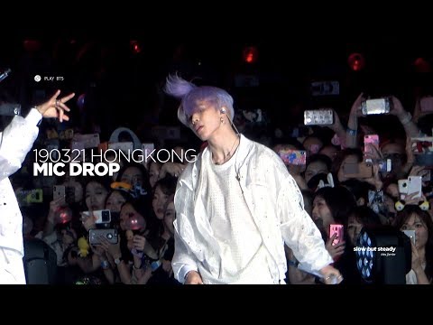 190321 방탄소년단 지민 (BTS JIMIN) - MIC DROP (JIMIN FOCUS 4K fancam)
