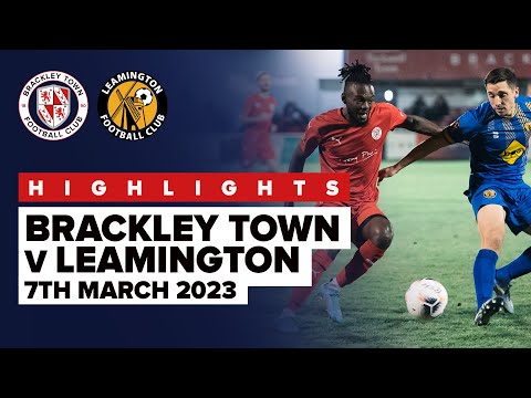 Highlights:  Brackley Town 1- 2 Leamington