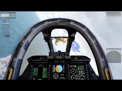 ARMA 3 : A-10 Thunderbolt Quick Test Flight Using Joystick