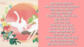 RED VELVET - WOULD U (EASY LYRICS)