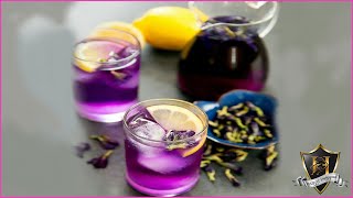 Mavi Kelebek Likörü Tarifi / How to Make  Butterfly Pea Flower Liqueur