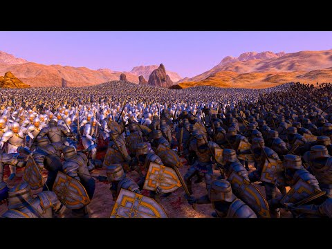 19600 Soldeirs VS 20000 Dark Paladins. Ultimate Epic Battle Simulator 2  UEBS
