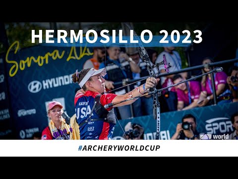Casey Kaufhold v Michelle Kroppen – recurve women quarterfinal 3 | Hermosillo 2023 World Cup Final