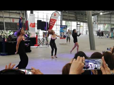 Bang bang LADYBOY performance.