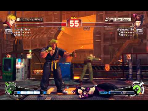 Ultra Street Fighter IV battle: Ken vs Juri