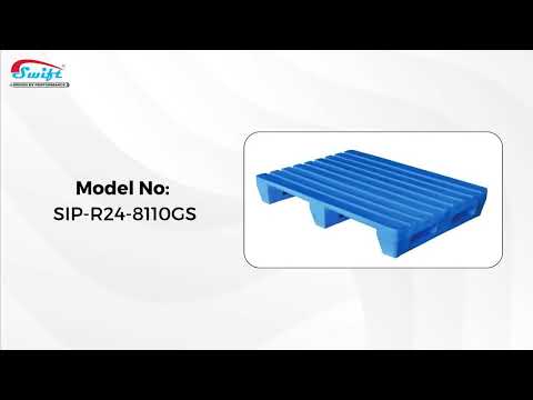 120mm 4 Way Printing & Packaging Plastic Pallet,  L810 x W1090 x H165 mm