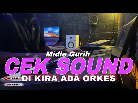 DANGDUT CEK SOUND MIDLE GURIH || DI KIRA ADA ORKES