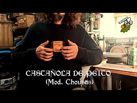 Chest Castanets Handcarved • Unique Clapper Spoons image 3