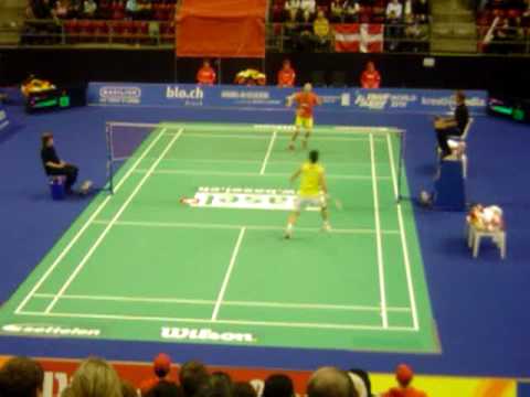 Wilson Badminton Swiss Open 2010 - MS Final - Chen Jin (CHN) vs. Chen Long (CHN)