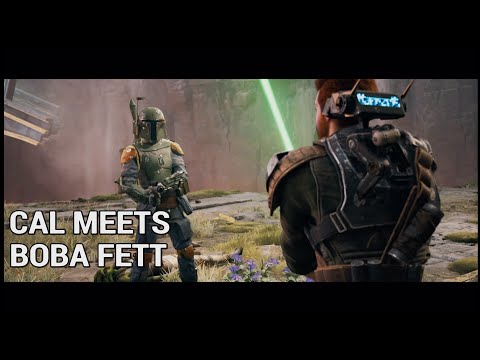 Cal meets Boba Fett in Star Wars: Jedi Survivor