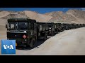India Army Conducts Military Exercises Near China Border