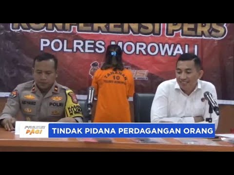 POLRES MOROWALI RILIS KASUS TPPO
